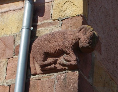 L'église protestante de Dorlisheim...